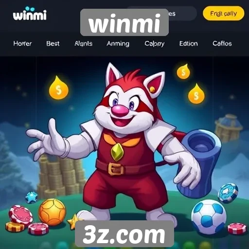 Análise das categorias de jogos disponíveis no Winmi