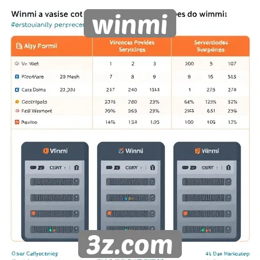 Desempenho de servidores do site winmi