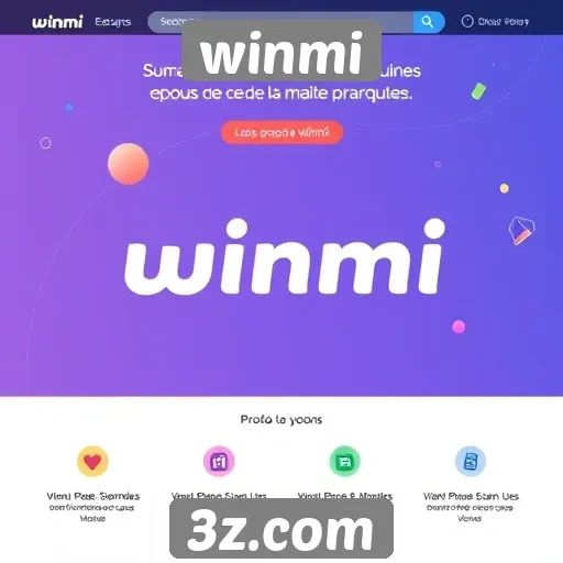 Análise das funcionalidades do site winmi