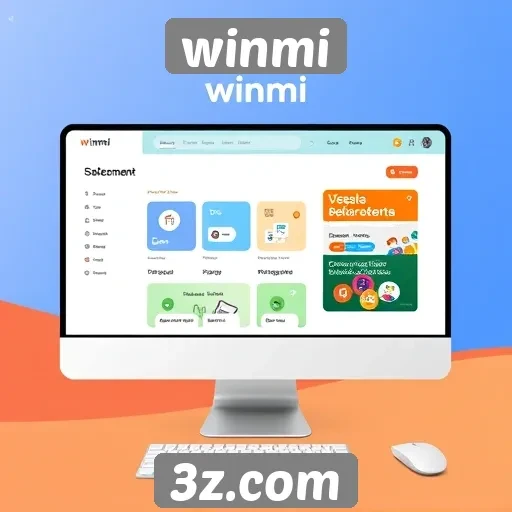 avaliamos a interface do site winmi